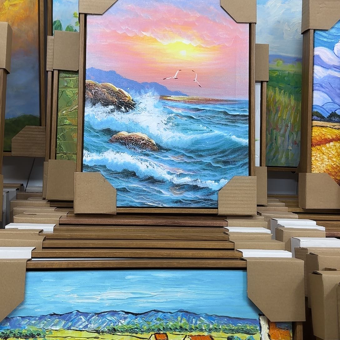 油画3040油画作品展作品