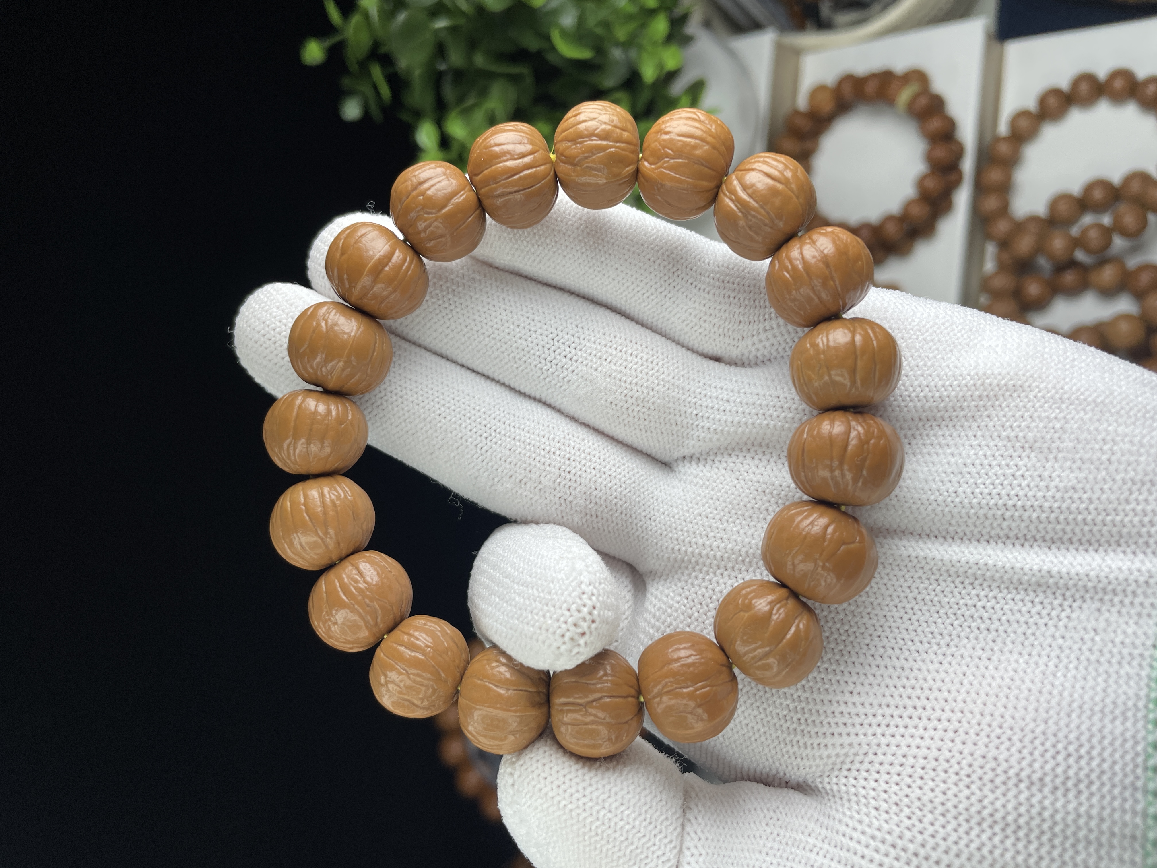 【楚安文玩】手串南瓜-练手款