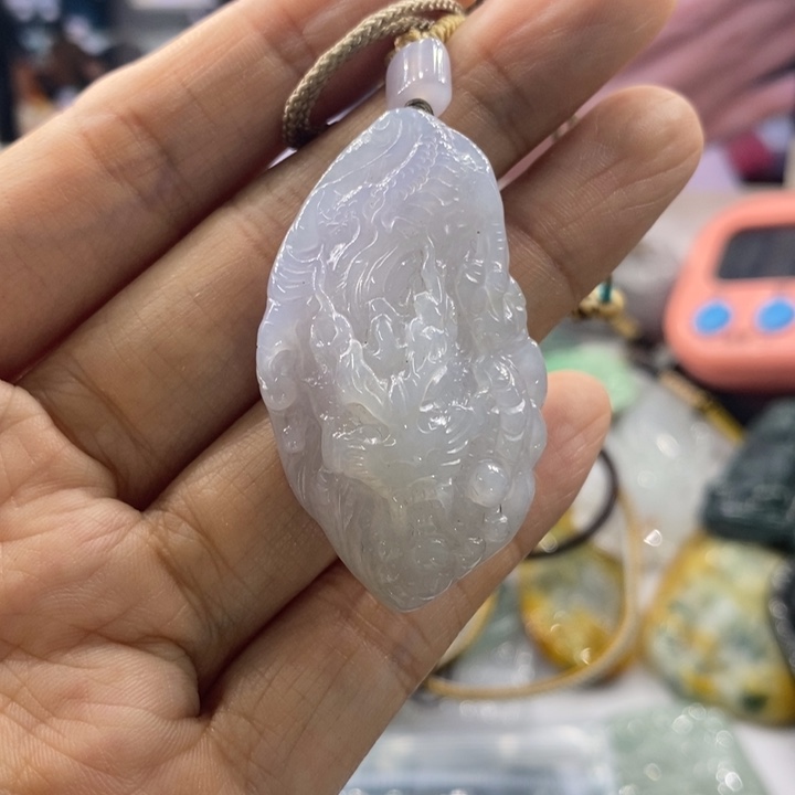 正***正翡翠未镶嵌吊坠(不含链)A765
