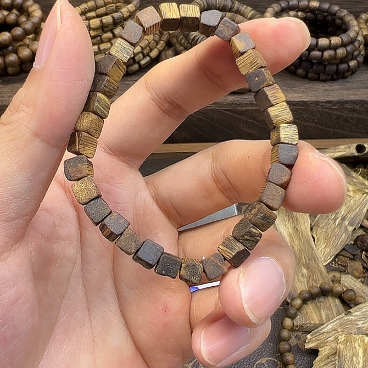 沉香枕沉香方珠单圈