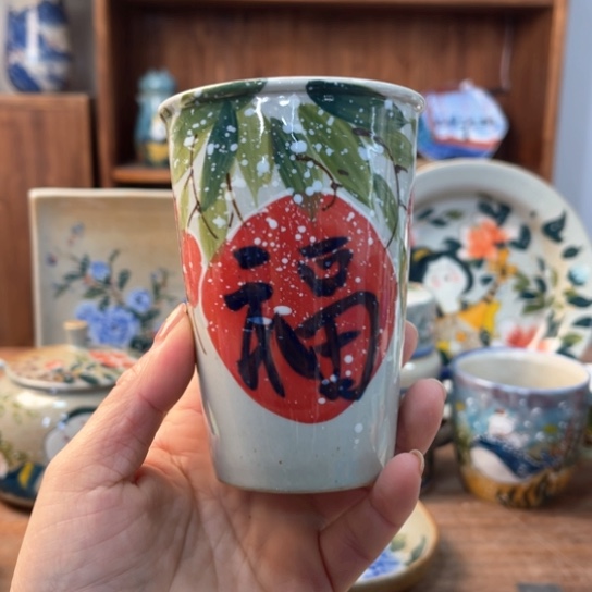 炉景德镇釉下手绘陶瓷 