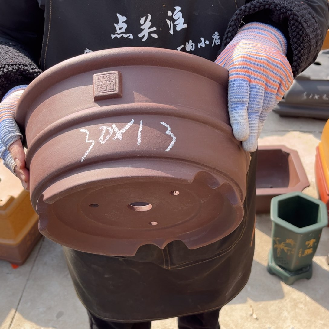 紫砂花盆盆景艺术