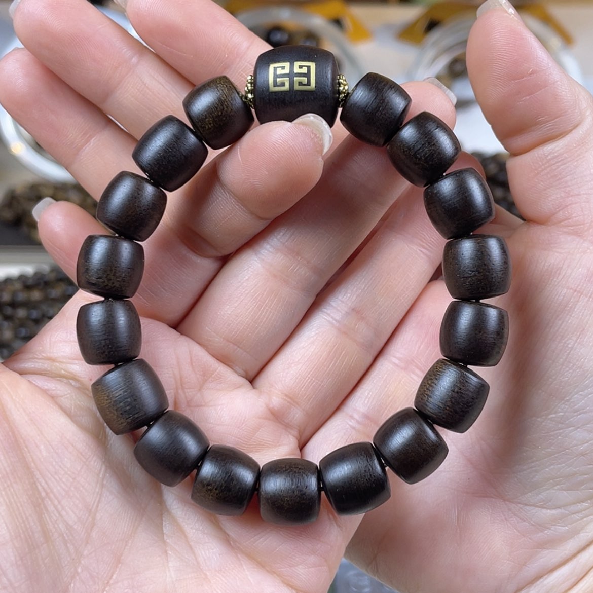 【闪购商品】沉香手串宝***贵越南芽庄白棋楠