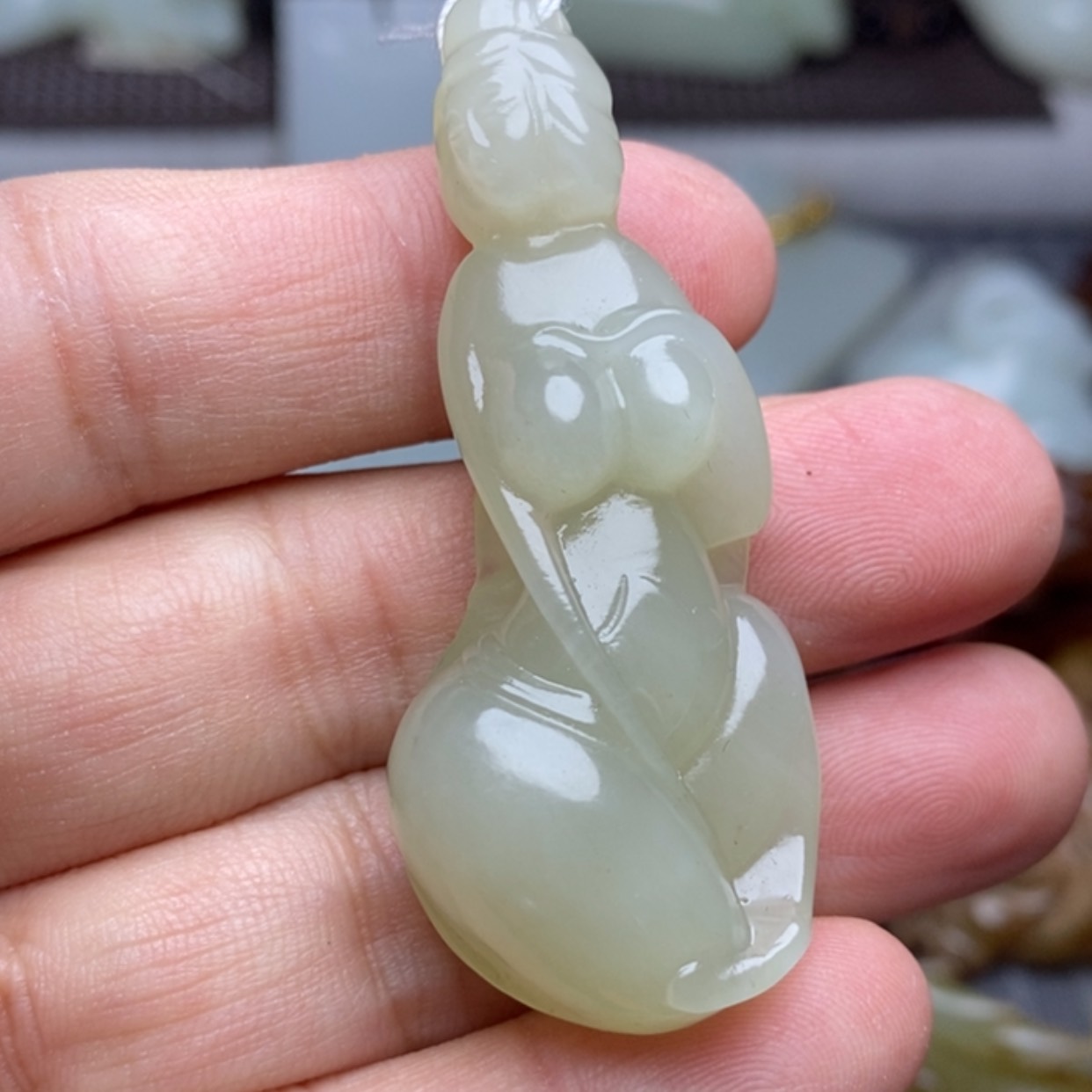 【闪购商品】和田玉（糖玉）颈饰未镶嵌
