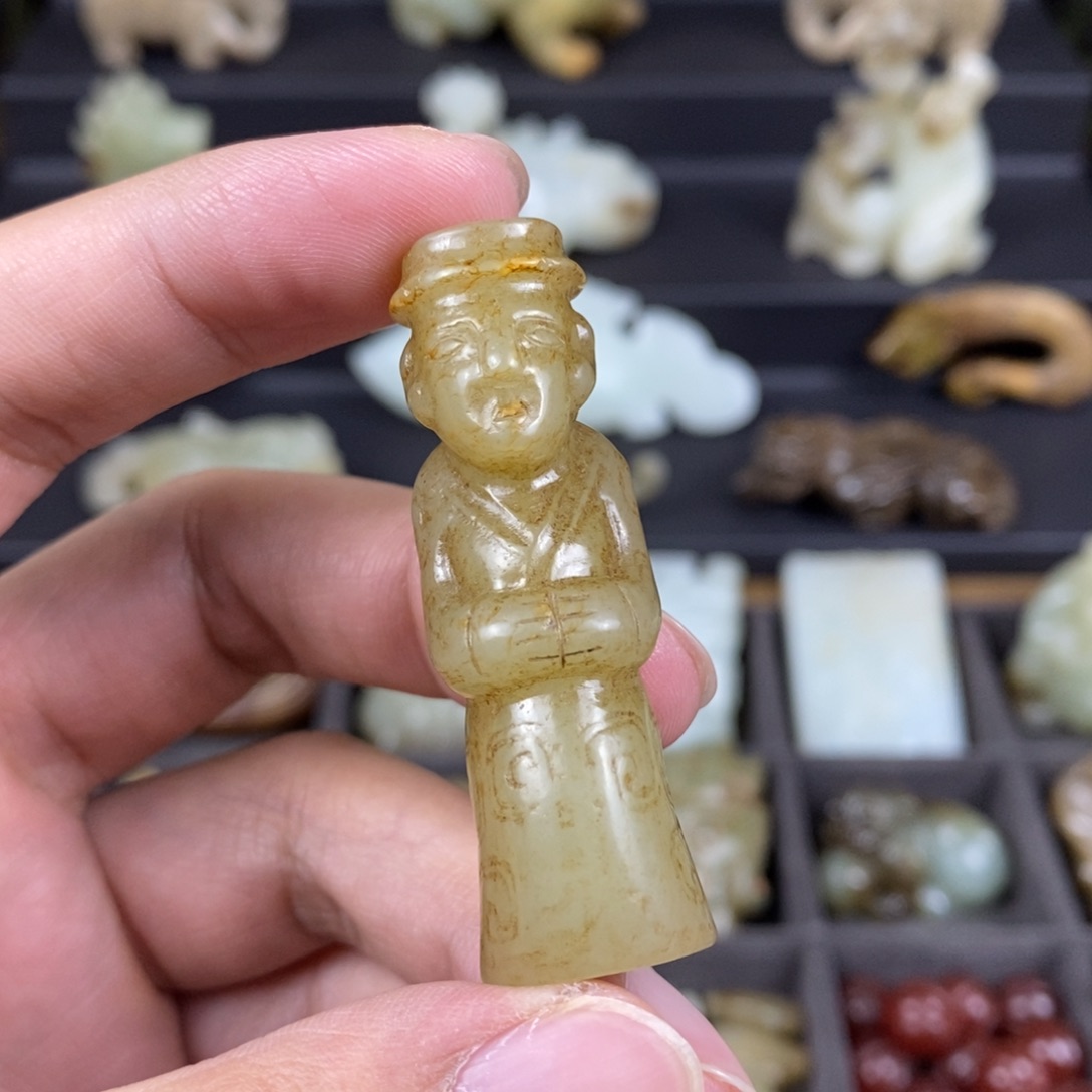 和田玉（糖玉）未镶嵌挂件