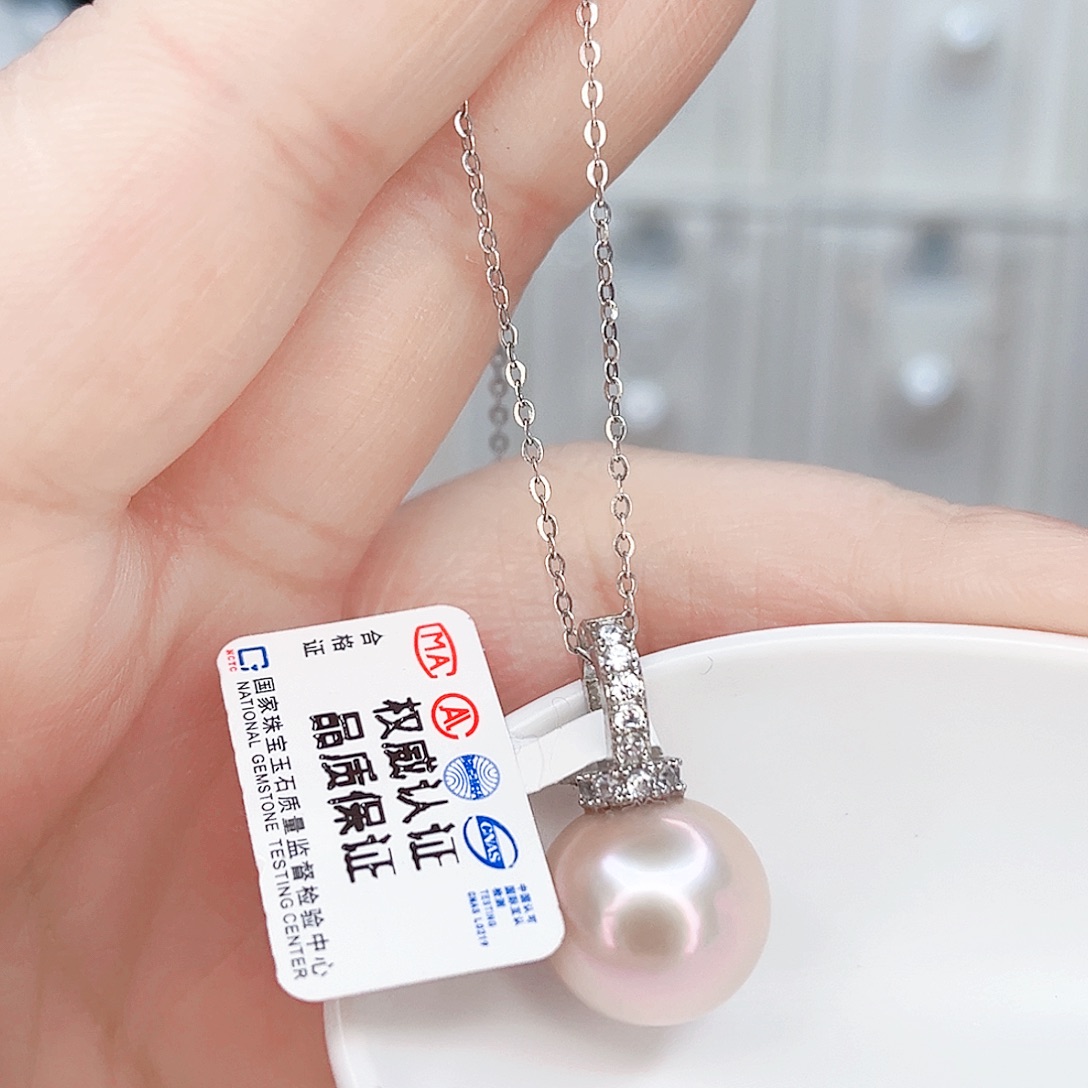 吊坠(赠链)淡水珍珠合金