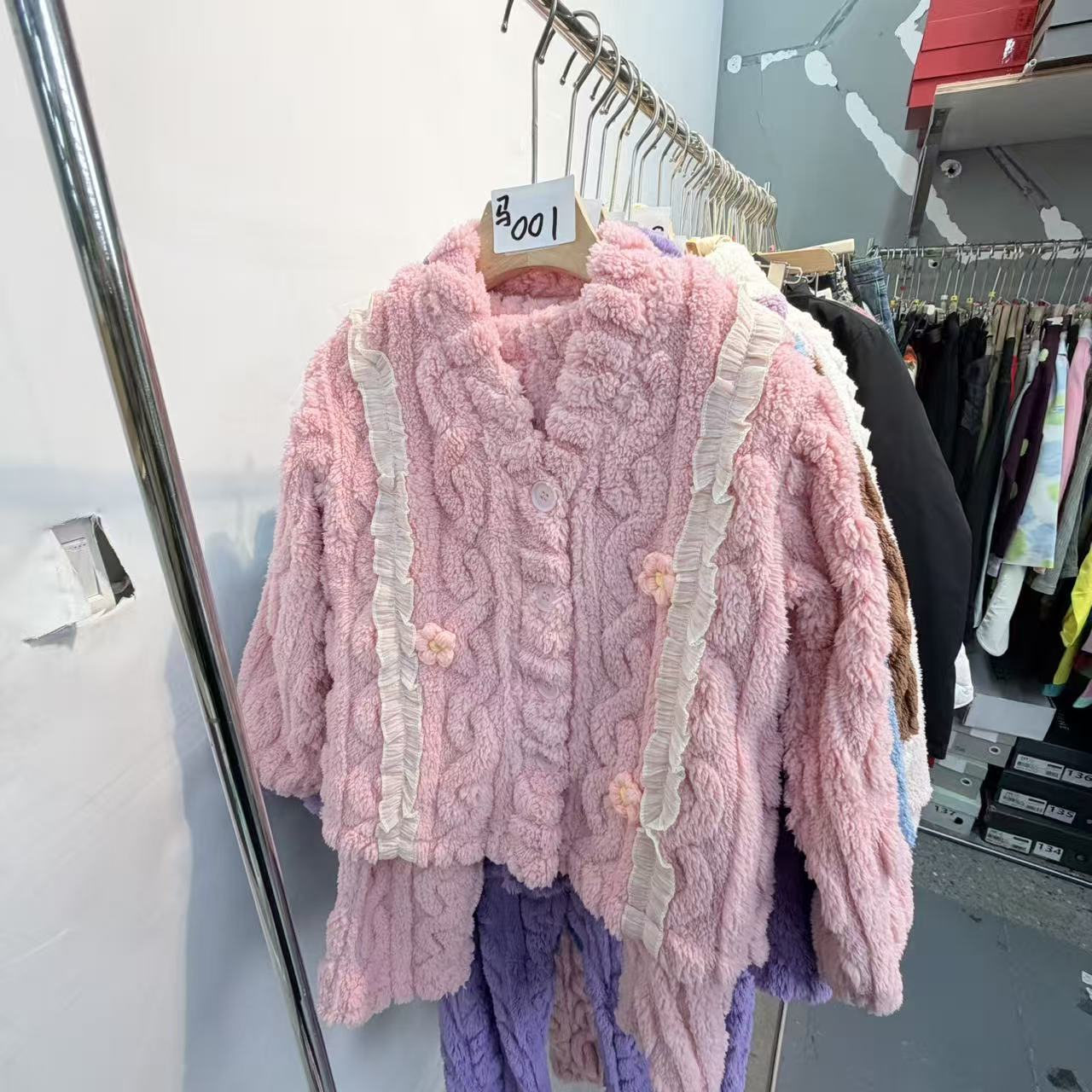 马家 马q顿家居服 童装库存 不退货针织