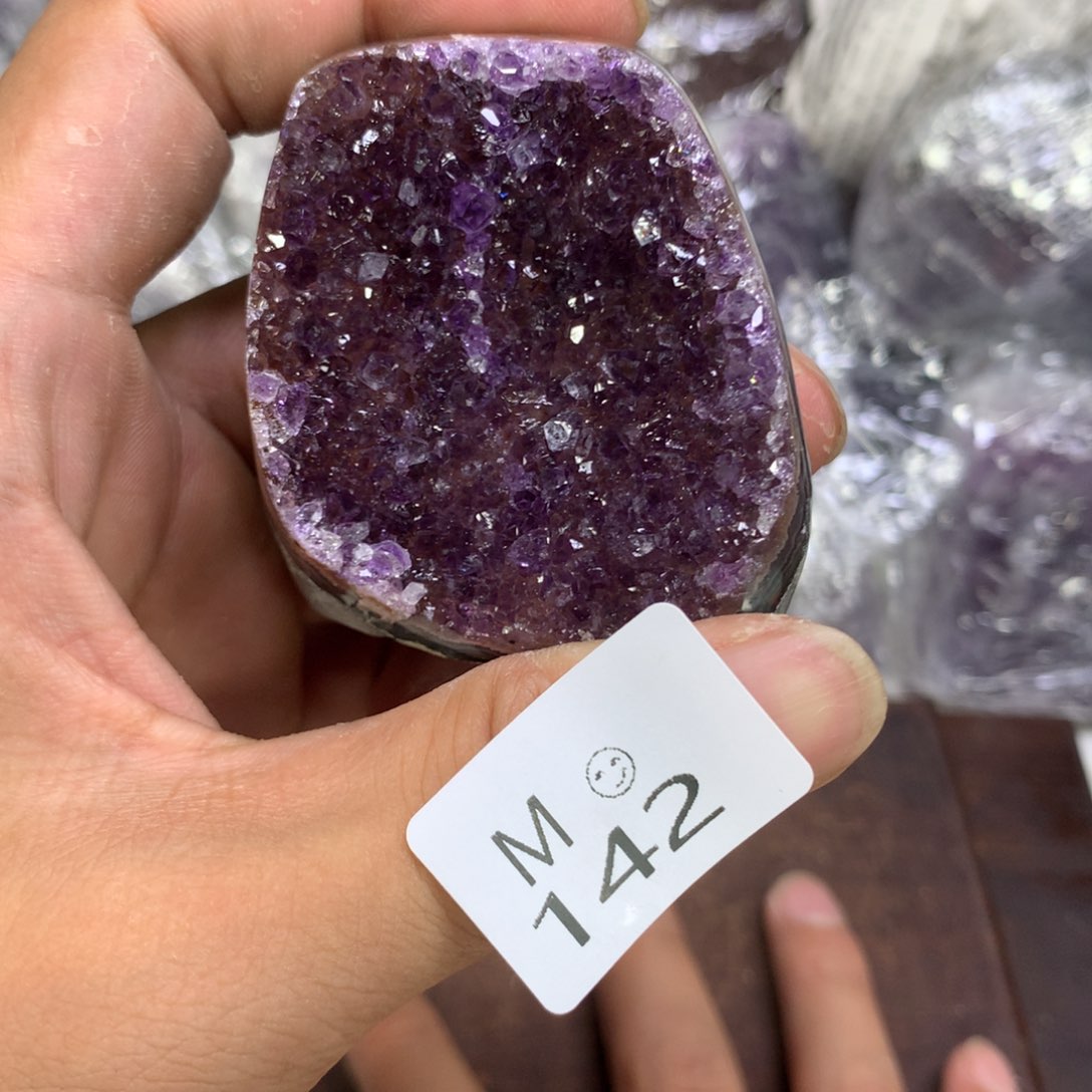未镶嵌摆件紫晶水晶