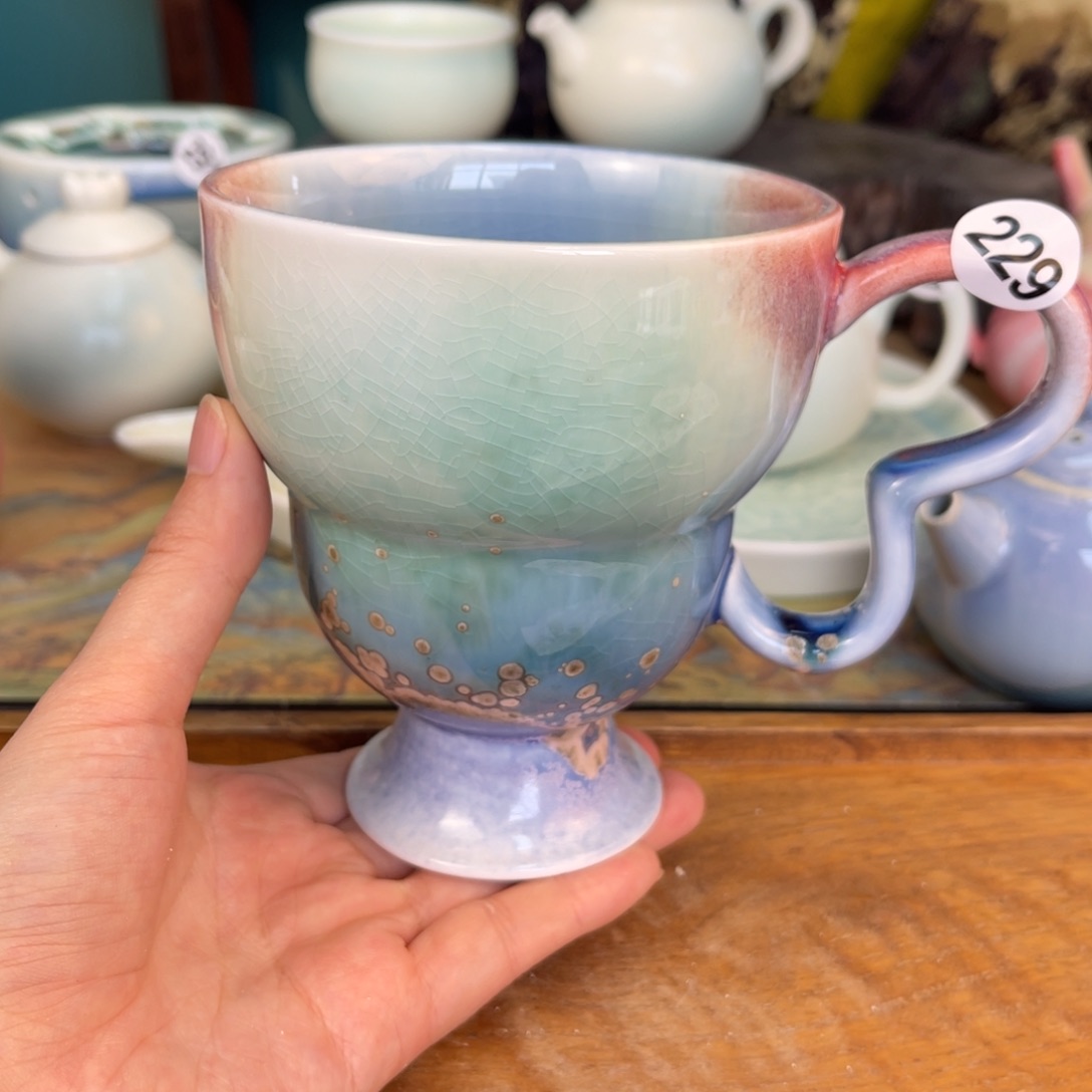 摆件木夕陶瓷手工茶器