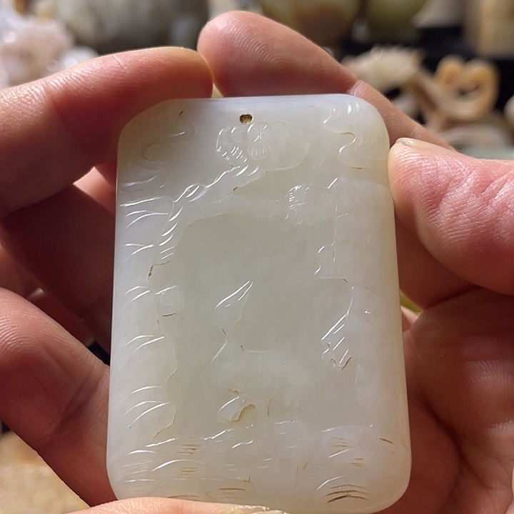 和田玉挂件未镶嵌