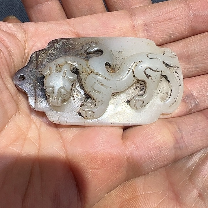 和田玉（糖玉）挂件／把件未镶嵌九*