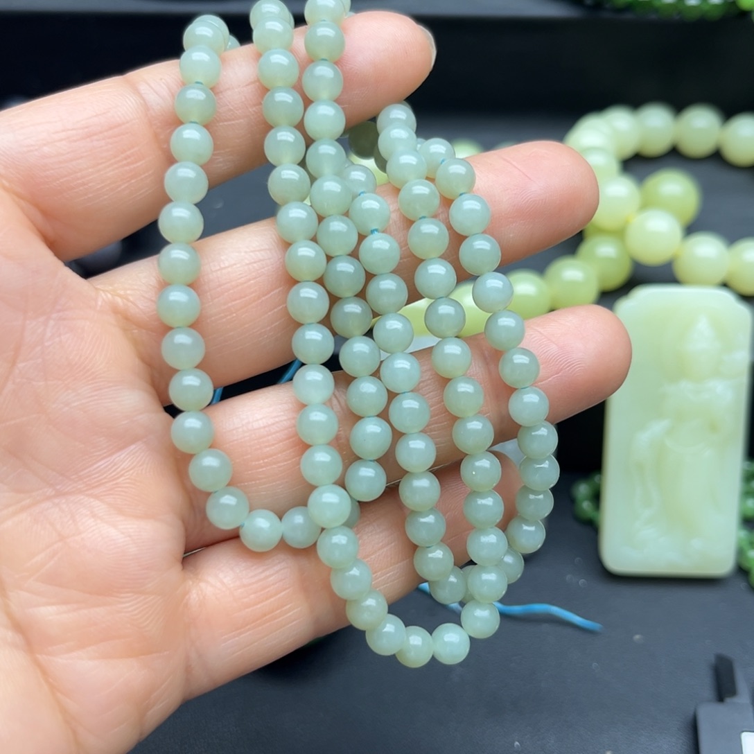 银S925镶嵌和田玉珠宝半成品