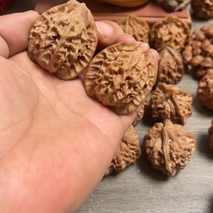 【闪购商品】文玩核桃把件?****唐秦公子38尺