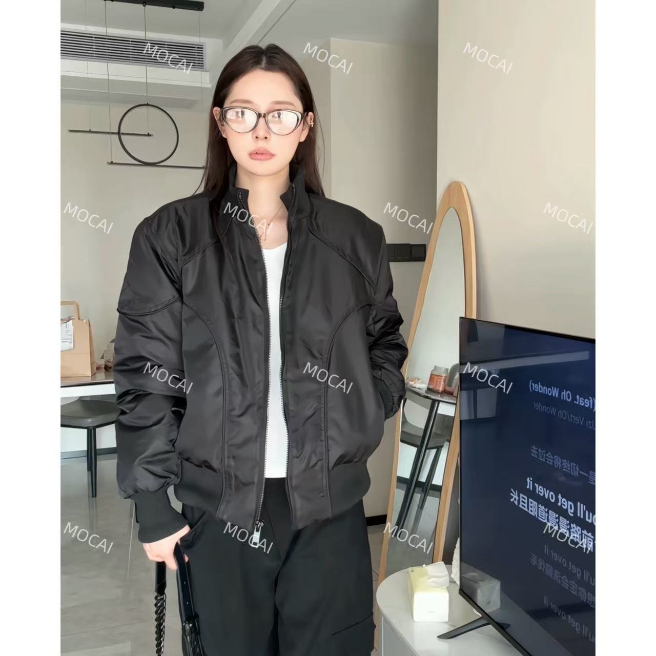 【有筋骨的棉服】时尚休闲百搭厚款短款不起球半高领常规男立领棉服