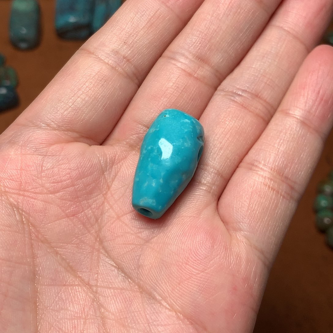 拉****未镶嵌绿松石珠宝奇石