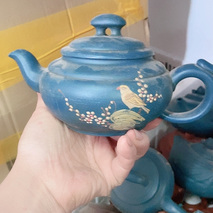 紫砂茶杯宜兴紫砂全手工制作