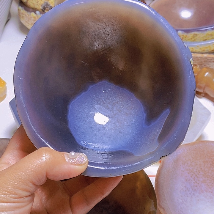 玛瑙/玉髓，未镶嵌周****锅