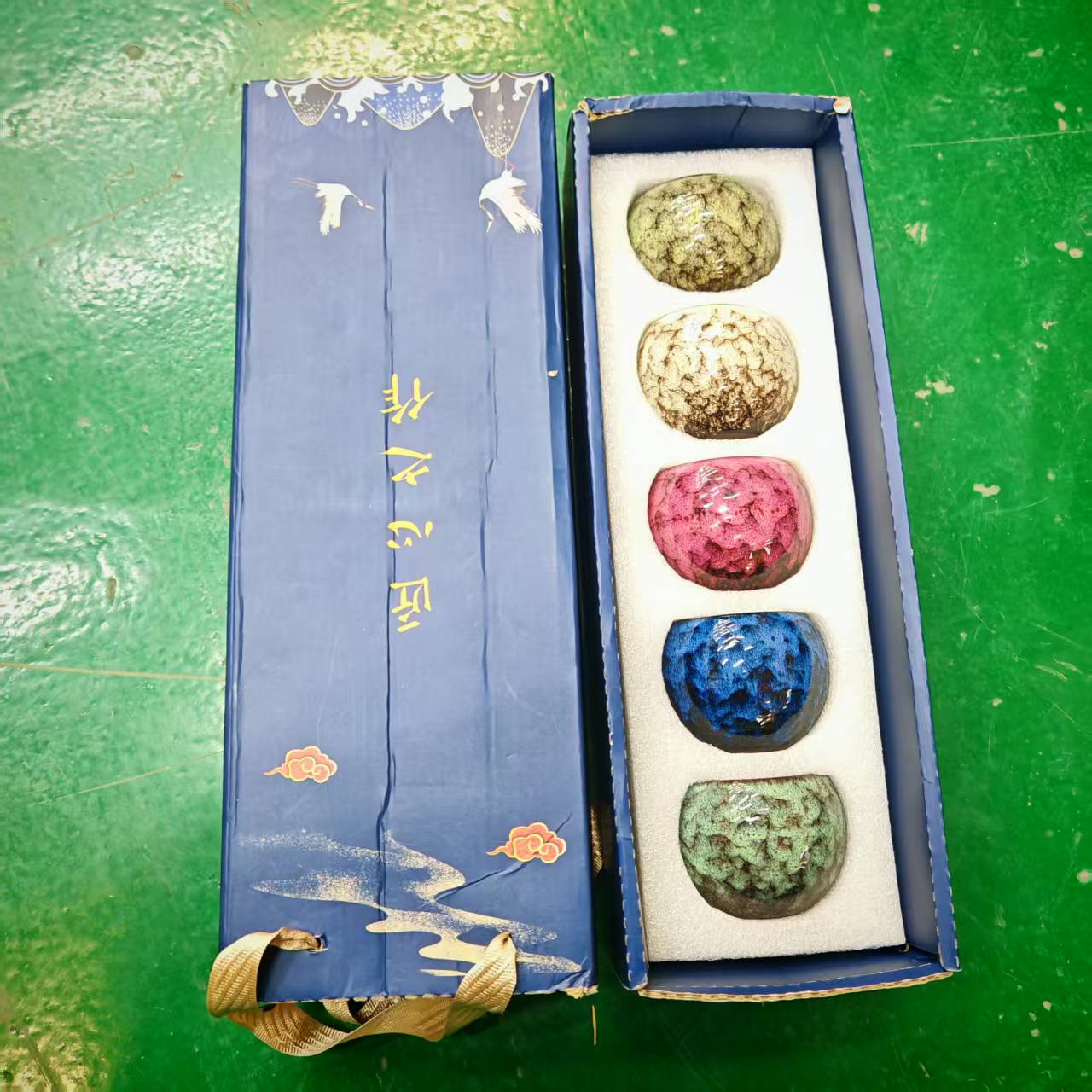 喝茶喝水用套装组合杯子五行杯