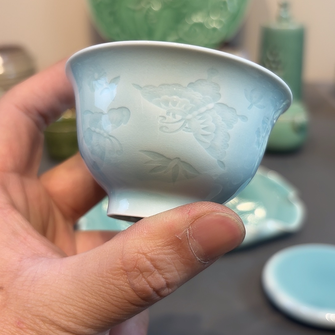 瓷片龙泉青瓷福利青瓷