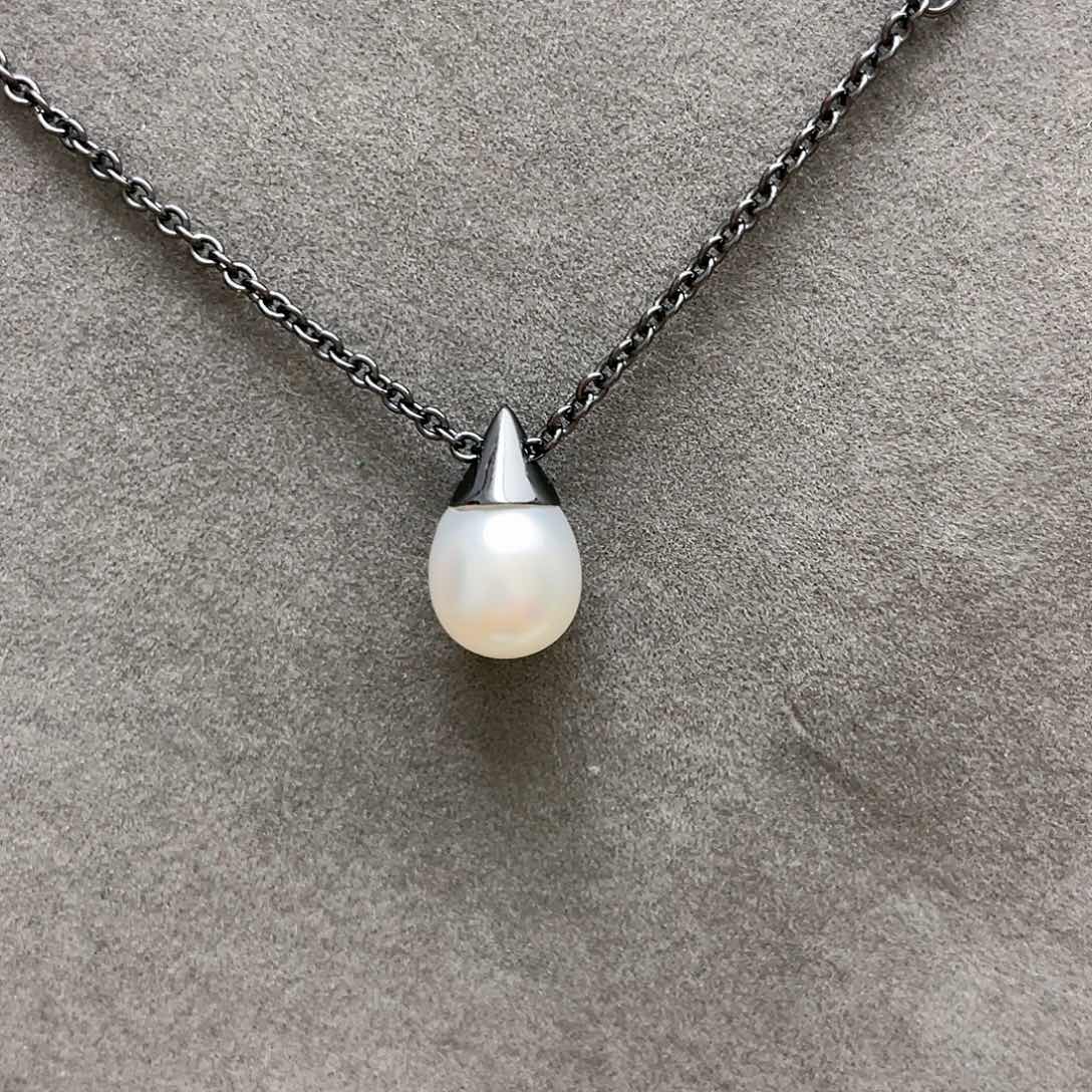 海水珍珠吊坠(赠链)银S925镶嵌
