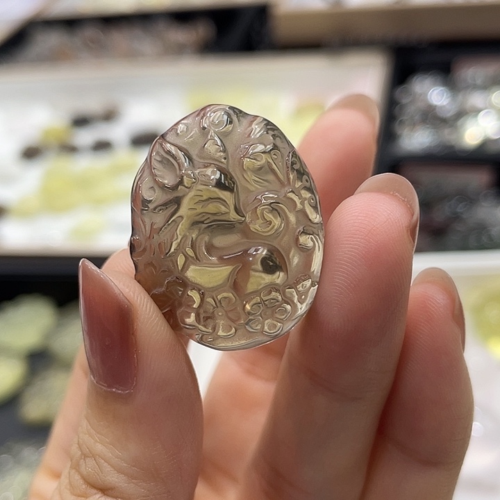 珠宝半成品未镶嵌水晶