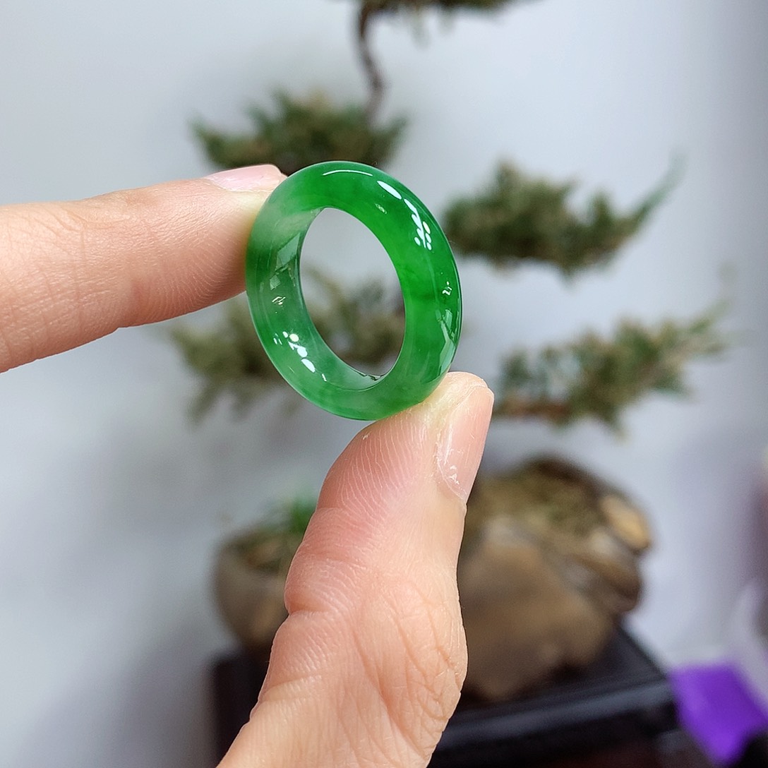 翡翠戒指未镶嵌13号