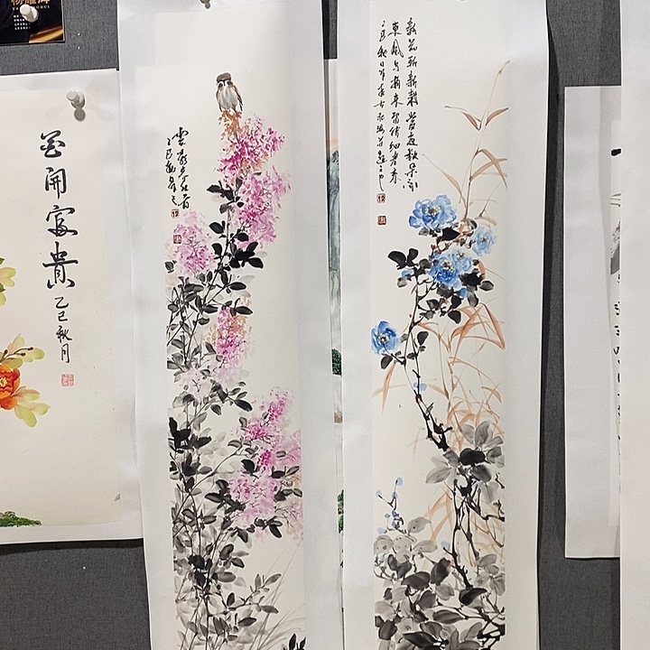 国画手写手绘作品50