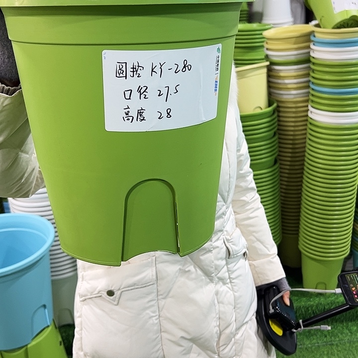 正品圆控口27高28白色无托5只