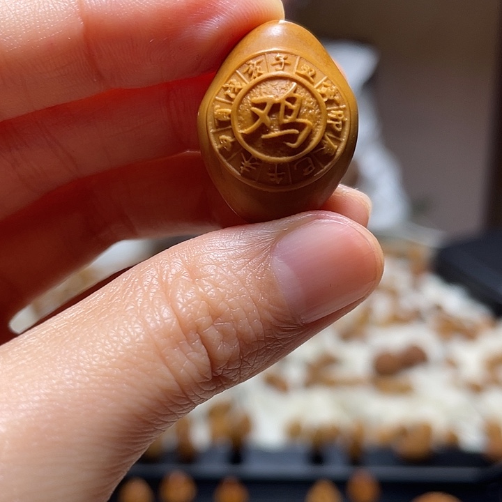 橄榄核吊坠橄榄 鸡