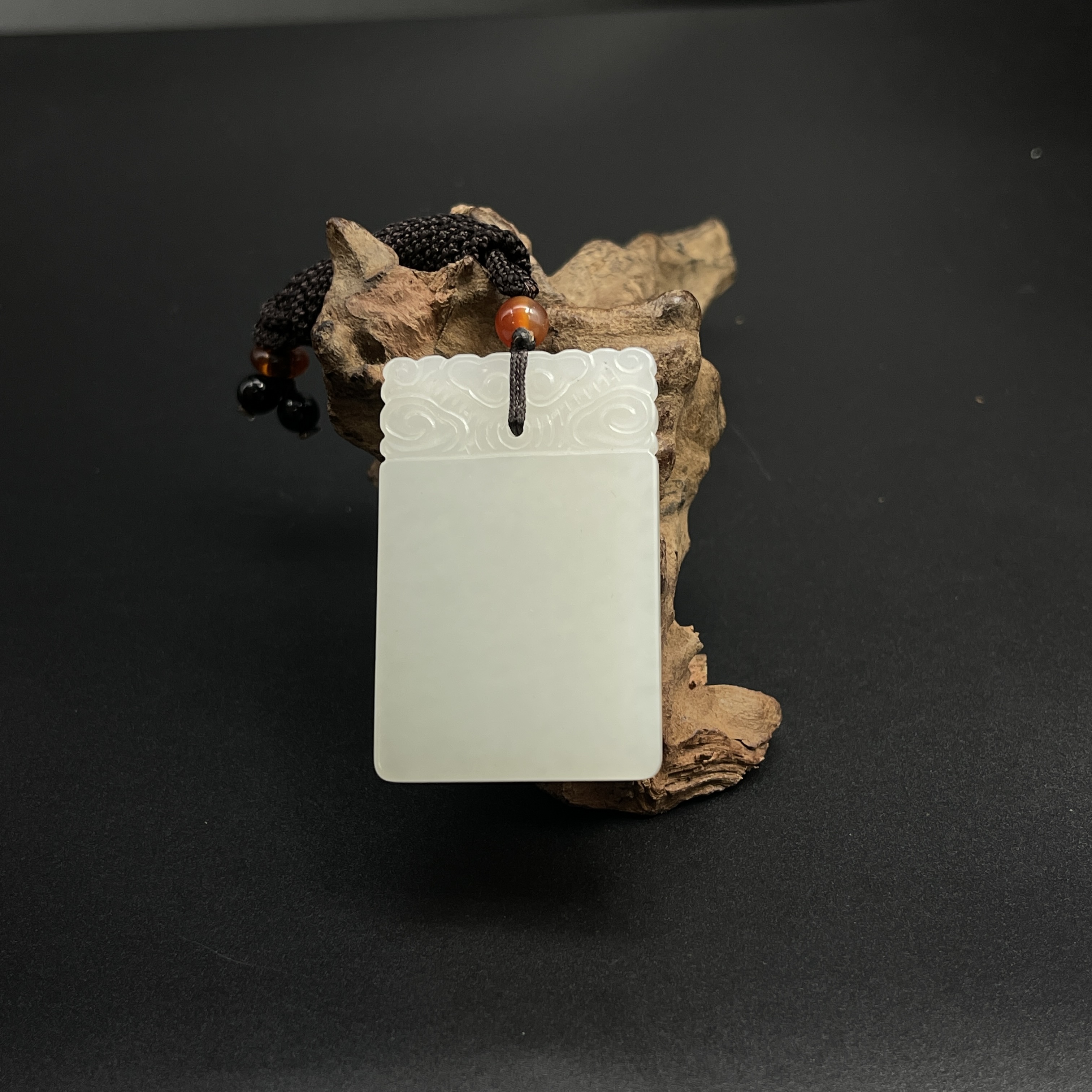 《清代》和田玉无事牌  山东文物商店泰运 ZZXCCH517174