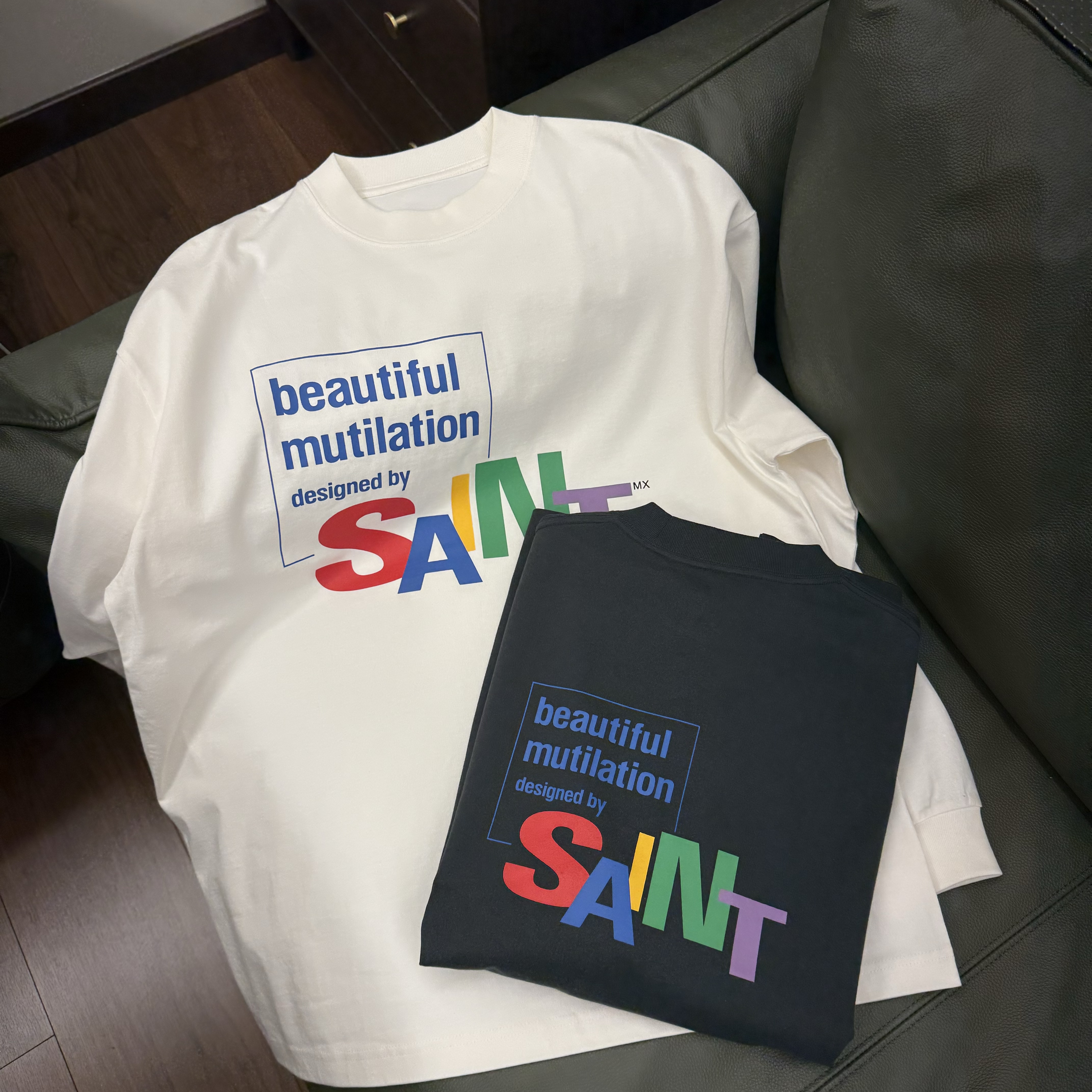 宽松【彩色印花LOGO长袖】男女同款D28376