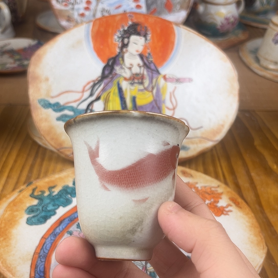 苏***我杯景德镇陶瓷手作