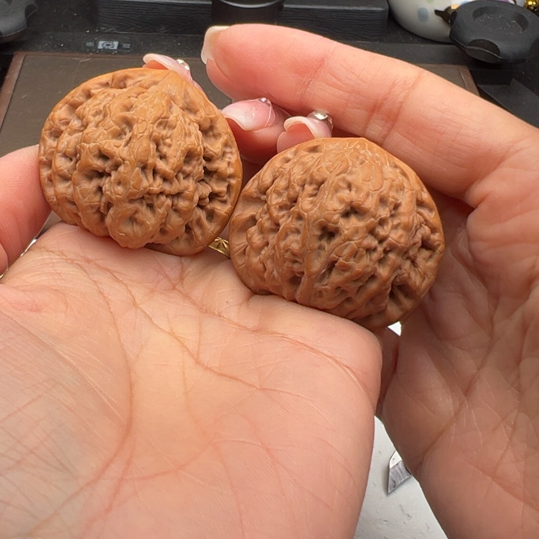 文玩核桃把件金公子42