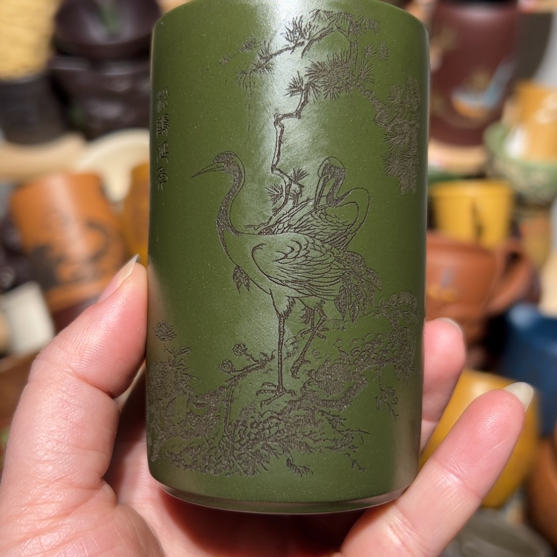 紫砂茶杯宜兴紫砂主人杯