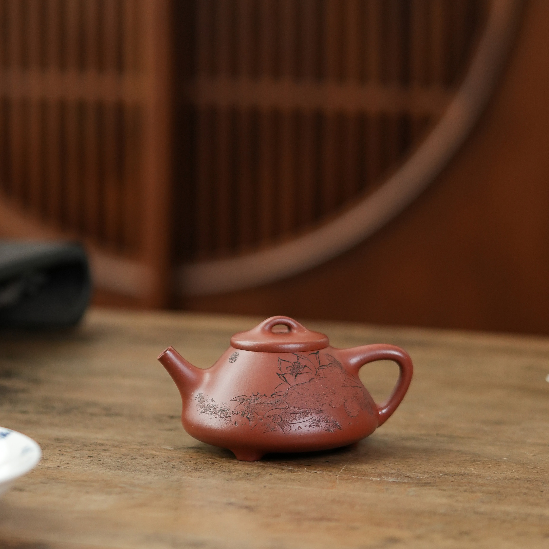 范家壶庄《子冶石瓢（如鱼得水）》165cc 红皮龙品牌系列