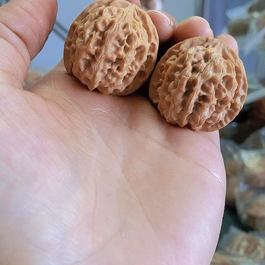 【闪购商品】把件文玩核桃34.5苹果