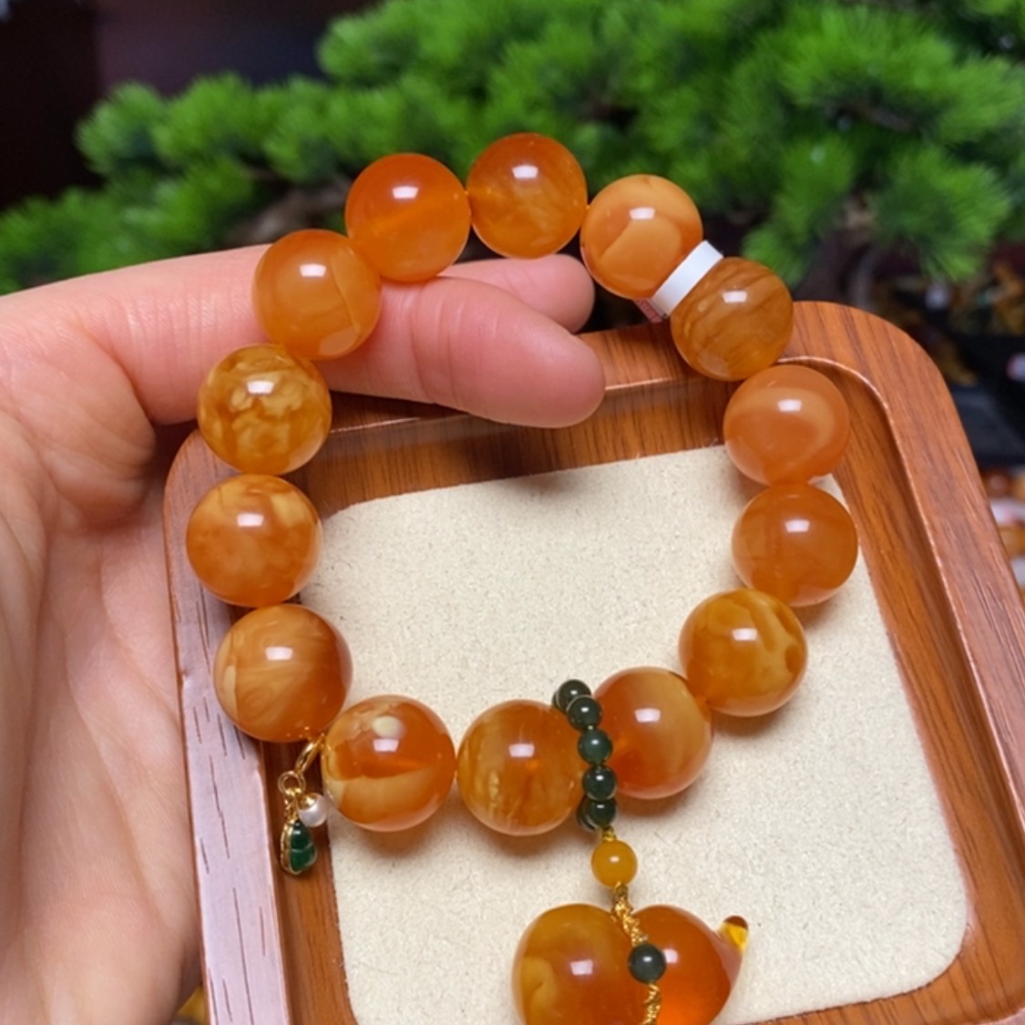 【闪购商品】手链蜜蜡未镶嵌手串