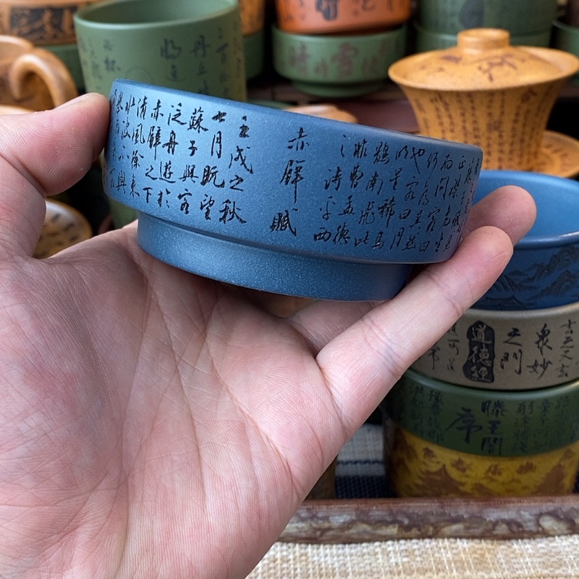 【闪购商品】紫砂杯子宜兴全手工紫砂杯