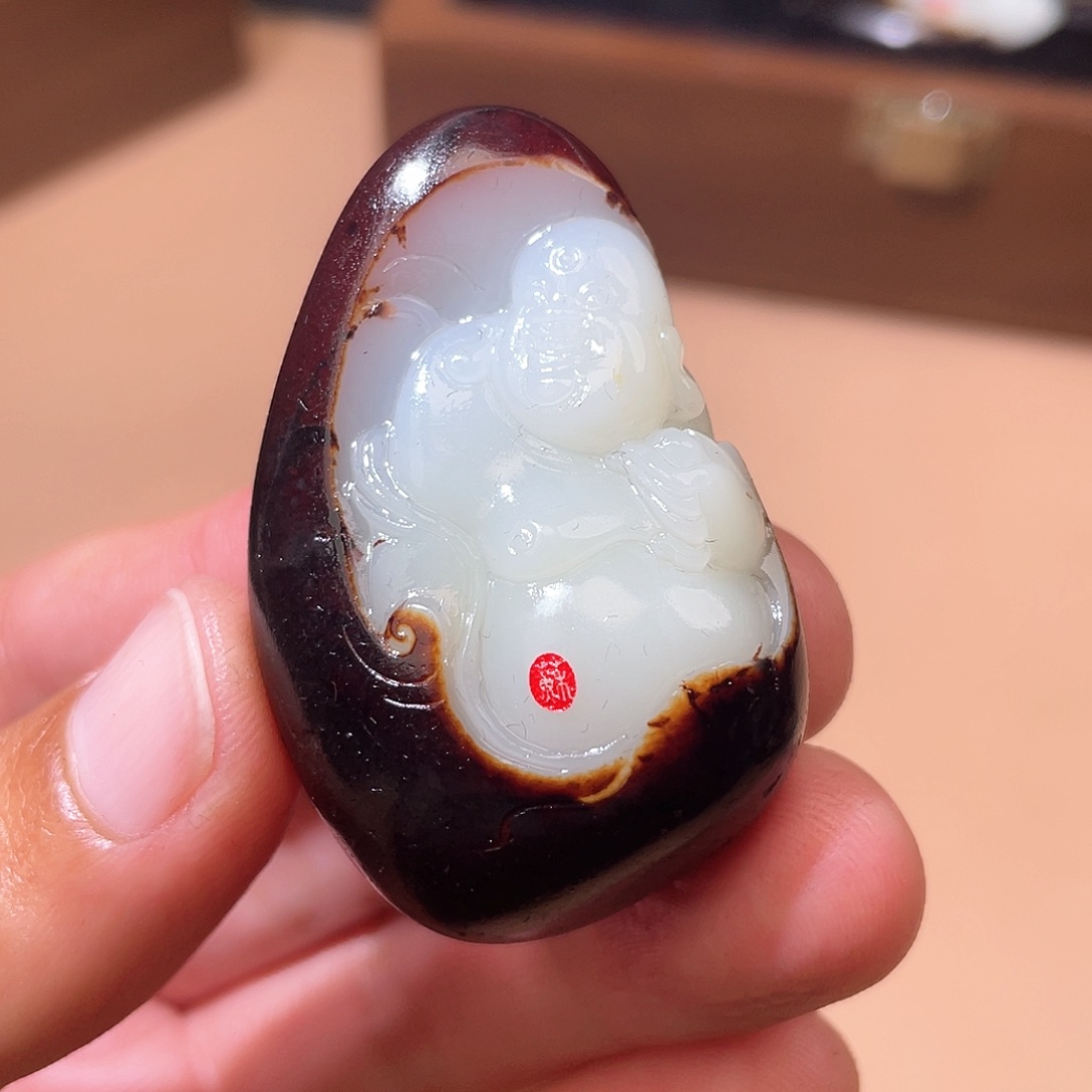 和田玉颈饰未镶嵌任**怨A7 