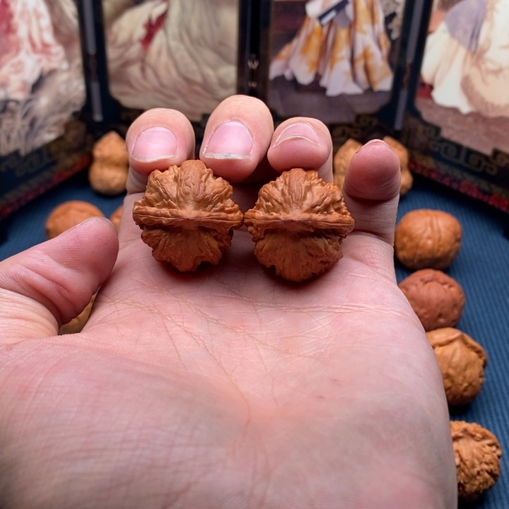 文玩核桃把件小粗筋