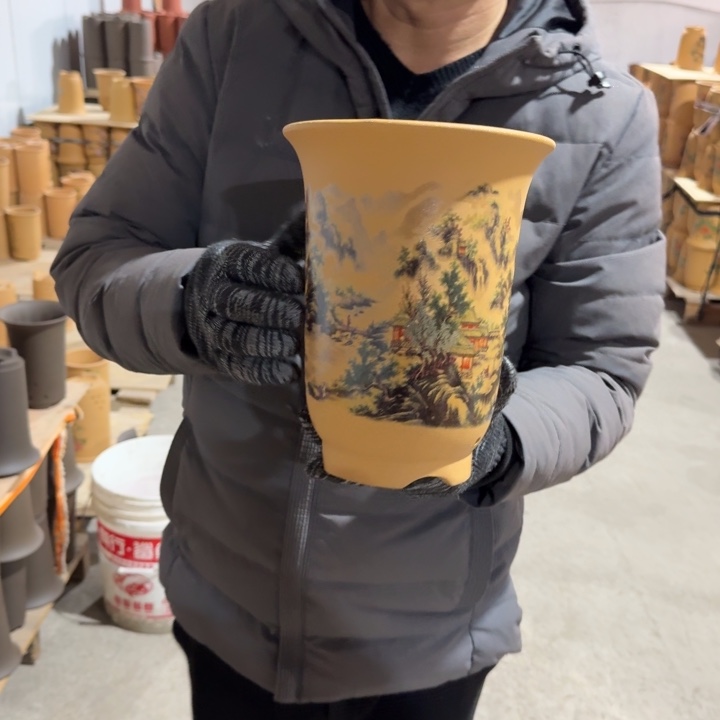 花盆紫砂破损补发