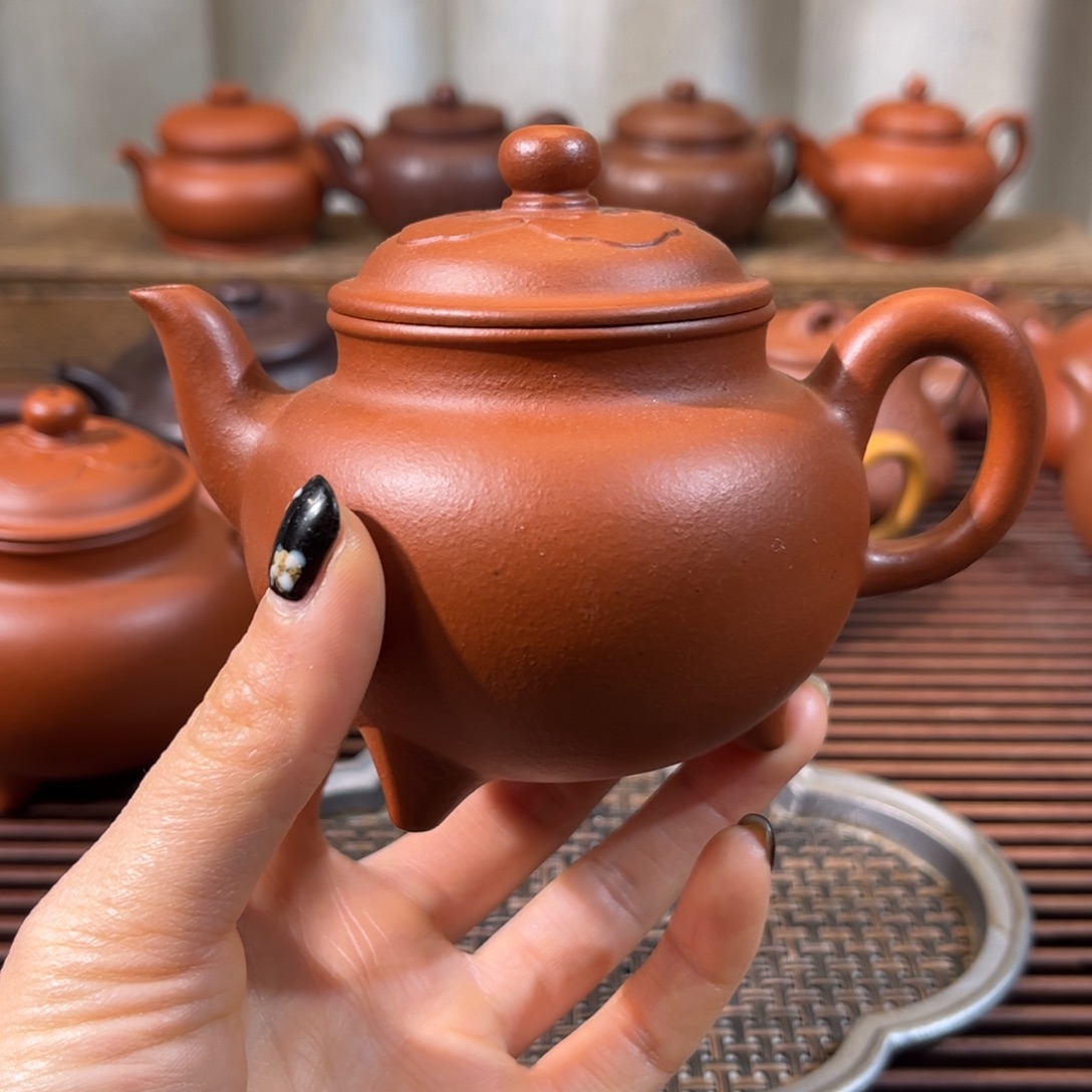镁***麦紫砂茶壶微瑕不退换