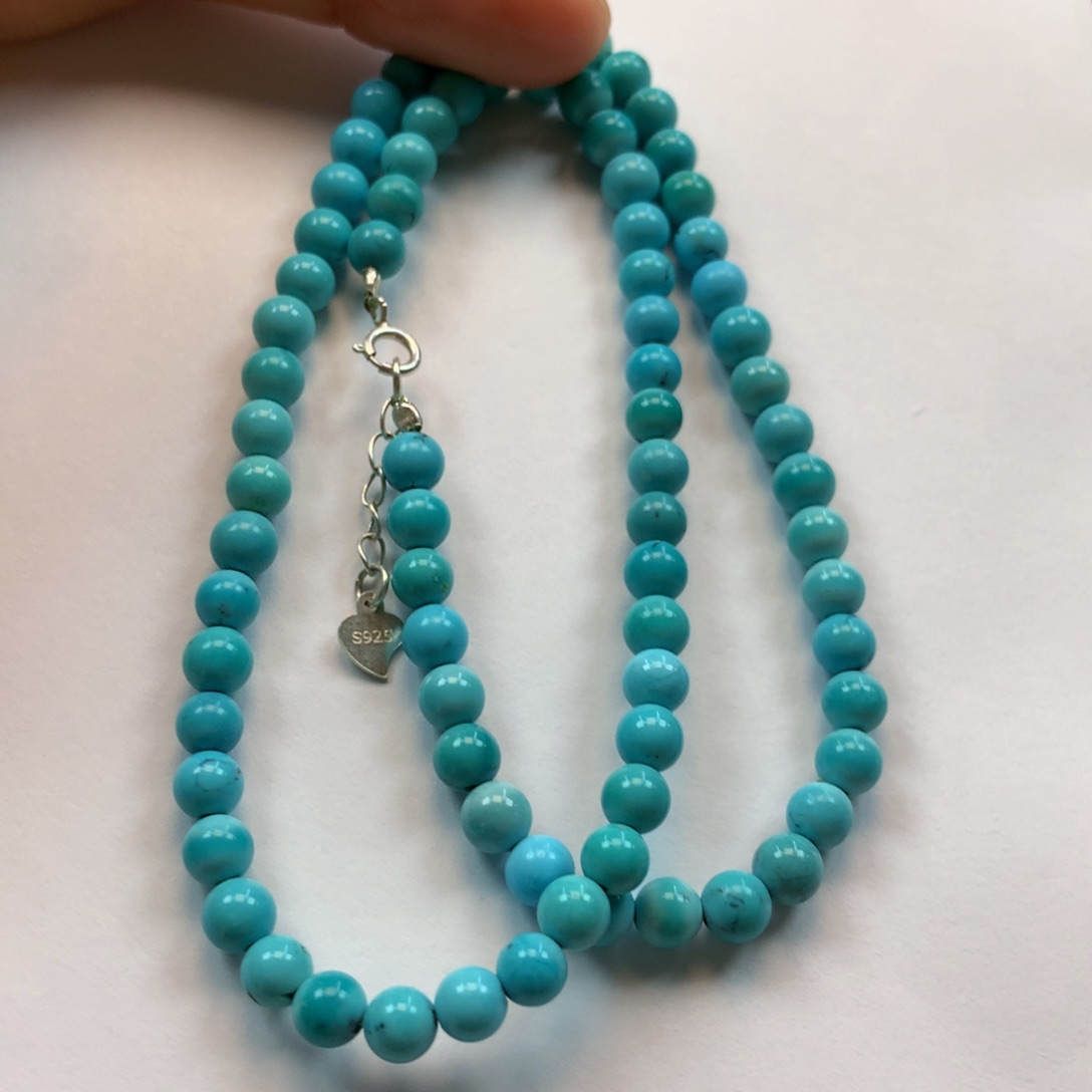 绿松石锁骨链未镶嵌