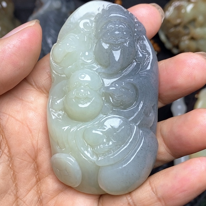 颈饰未镶嵌和田玉