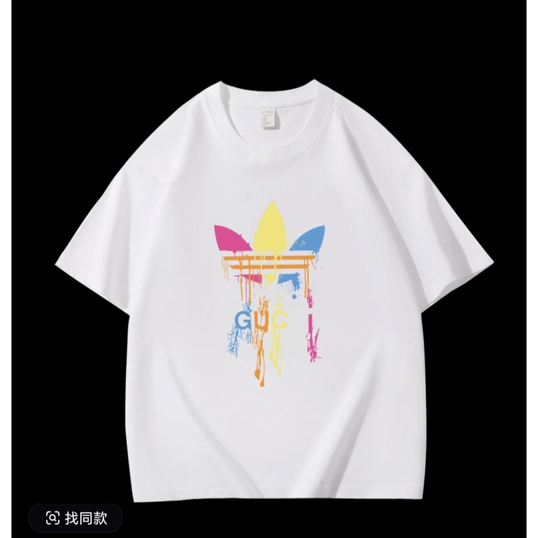 【一折粉丝福利】夏季男女同款百搭时尚潮牌短袖T恤