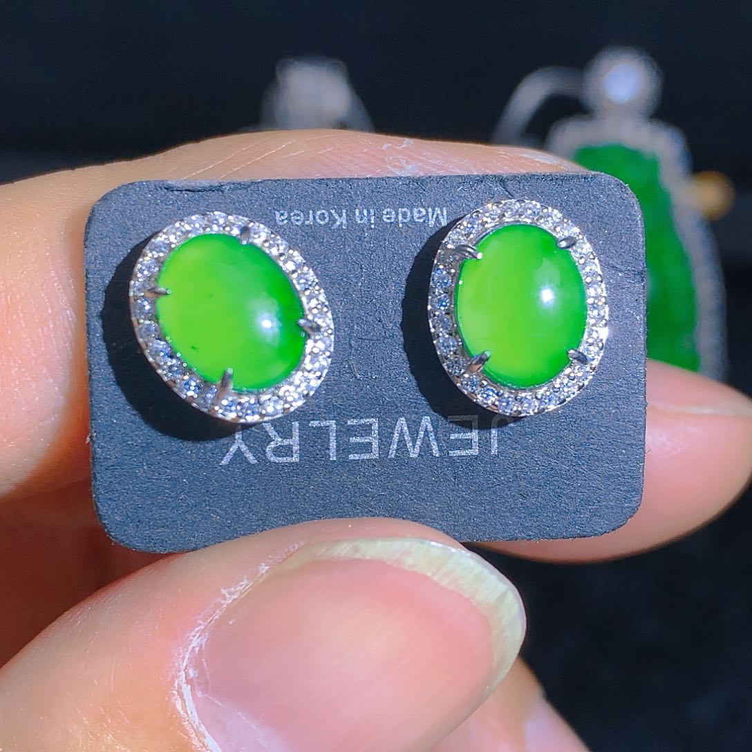 翡翠颈饰银S925镶嵌269868590590