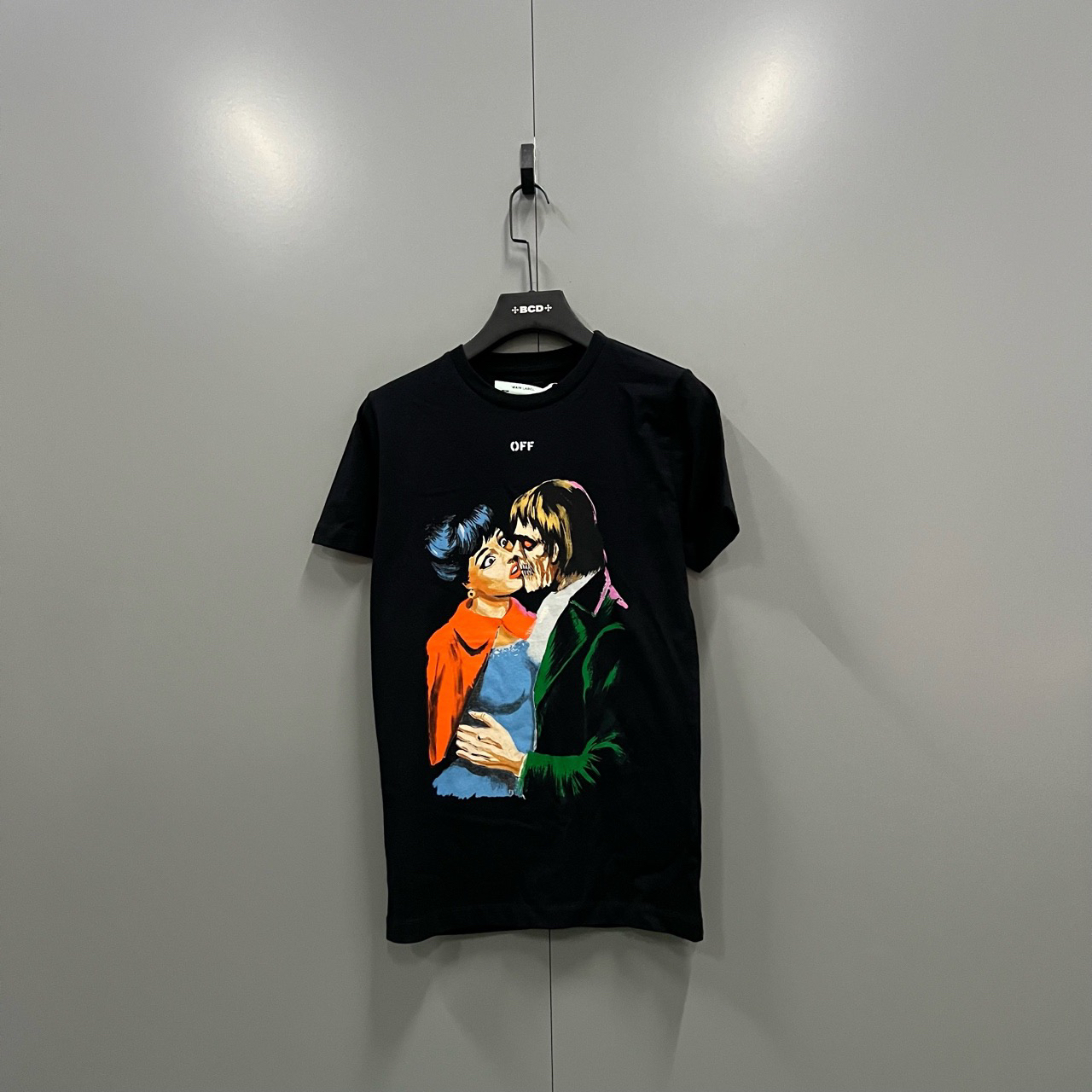 未使用 maje 716 00704  OW 人物印花短袖 XS码 