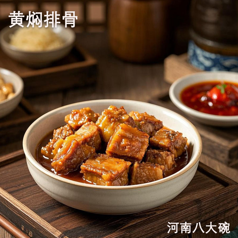 黄焖排骨河南八大碗扣碗加热即食方便菜