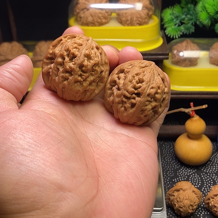 吊坠文玩核桃凤凰台41