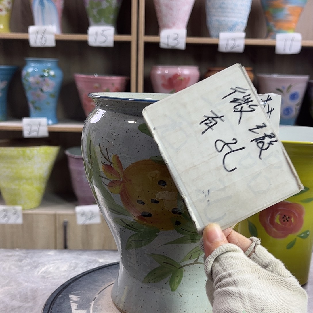 景德镇陶瓷花盆花盆